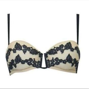 La Perla x Jean Paul Gaultier Embroidered Bra